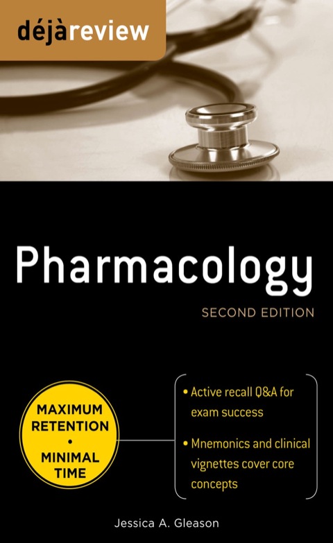 Cover image for book Deja Review Pharmacology