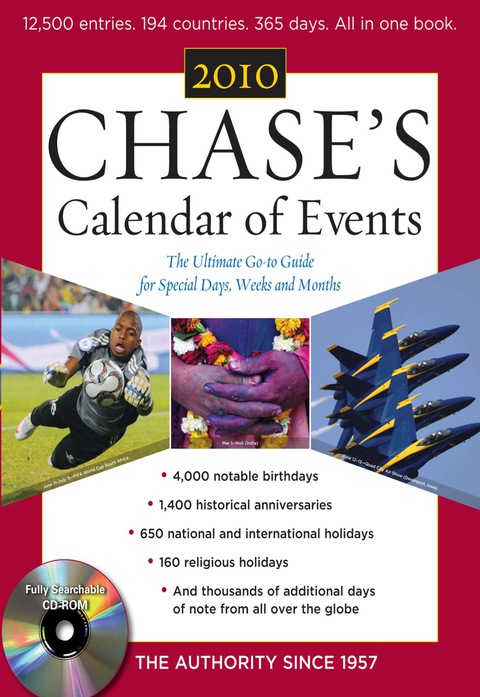 Cover image for book CHASES CALENDAR 2010 53E BK