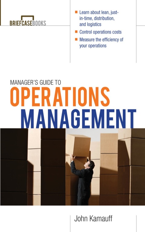 Cover image for book Manager's Guide to Operations Management