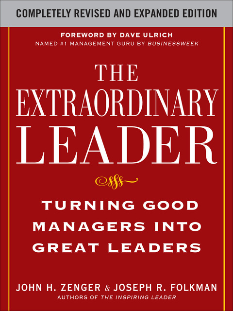 Cover image for book The Extraordinary Leader:  Turning Good Managers into Great Leaders