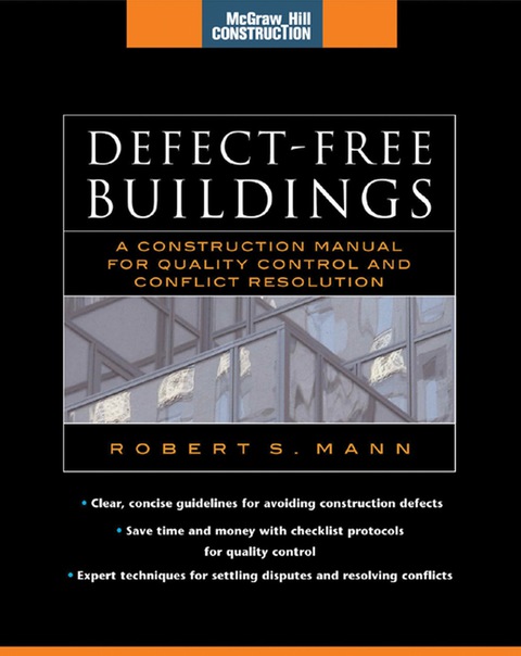 Cover image for book Defect-Free Buildings (McGraw-Hill Construction Series)
