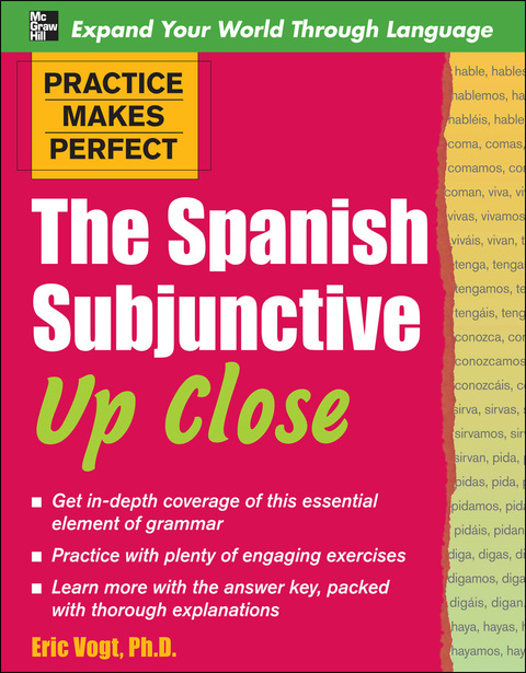 Cover image for book Practice Makes Perfect: The Spanish Subjunctive Up Close