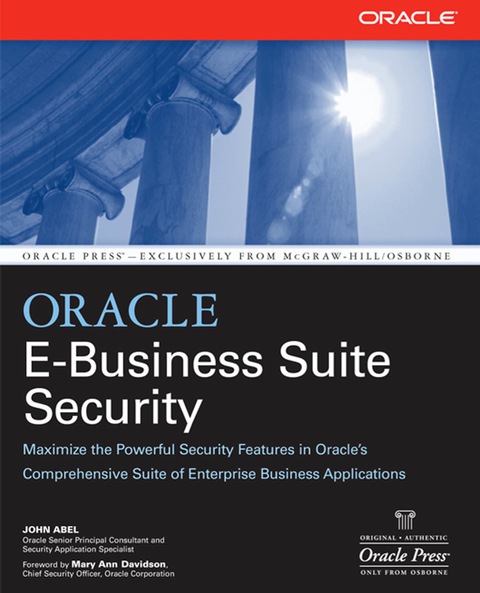 Cover image for book Oracle E-Business Suite Security