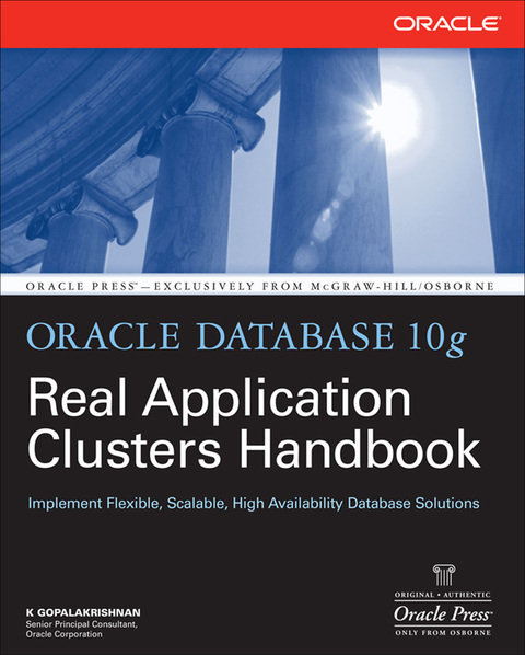 Cover image for book Oracle Database 10g Real Application Clusters Handbook