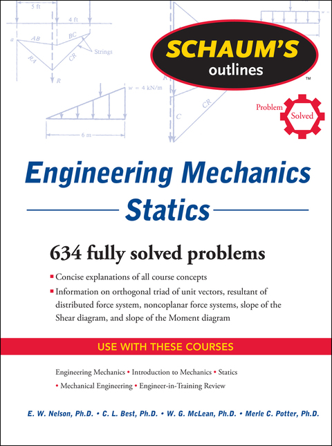 Cover image for book Schaum's Outline of Engineering Mechanics: Statics