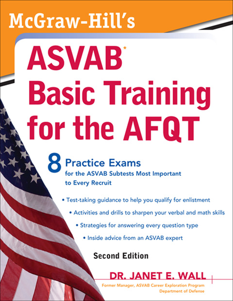 Cover image for book McGraw-Hill's ASVAB Basic Training for the AFQT, Second Edition