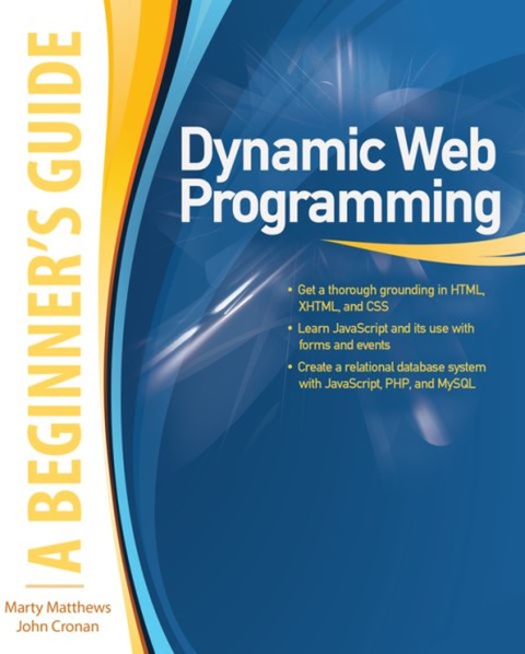 Cover image for book Dynamic Web Programming: A Beginner's Guide