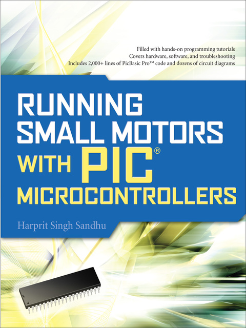 Cover image for book Running Small Motors with PIC Microcontrollers