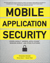 Cover image: Mobile Application Security 1st edition 9780071633567