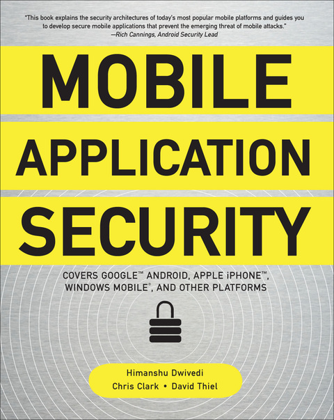 Cover image for book Mobile Application Security