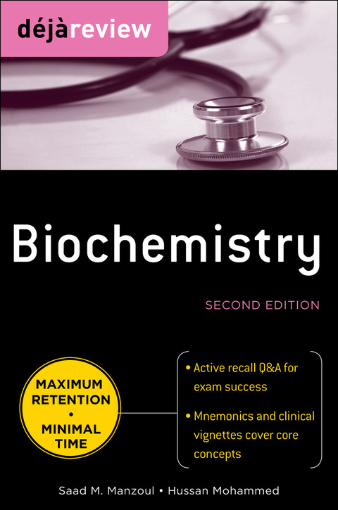 Cover image for book Deja Review Biochemistry, Second Edition