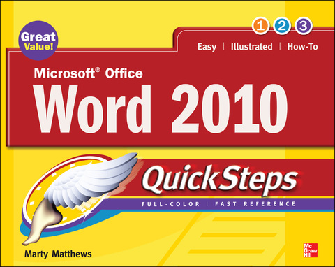 Cover image for book Microsoft Office Word 2010 QuickSteps