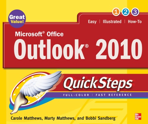 Cover image for book Microsoft Office Outlook 2010 QuickSteps