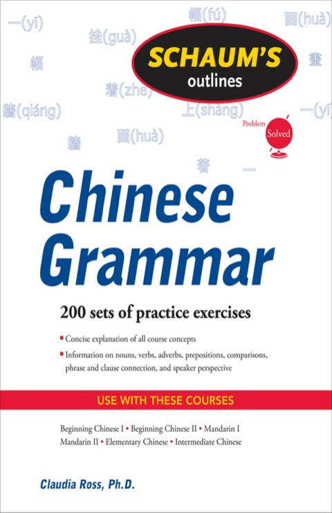 Cover image for book Schaum's Outline of Chinese Grammar