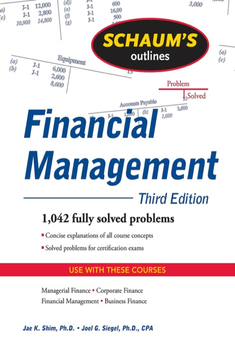 Cover image for book Schaum's Outline of Financial Management