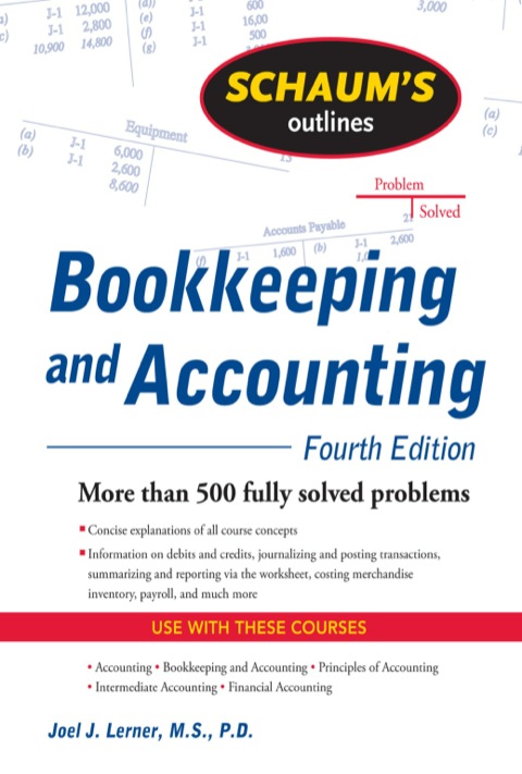 Cover image for book Schaum's Outline of Bookkeeping and Accounting