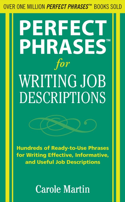 Cover image for book Perfect Phrases for Writing Job Descriptions