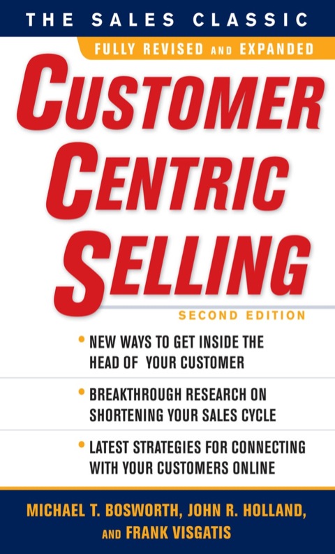 Cover image for book CustomerCentric Selling