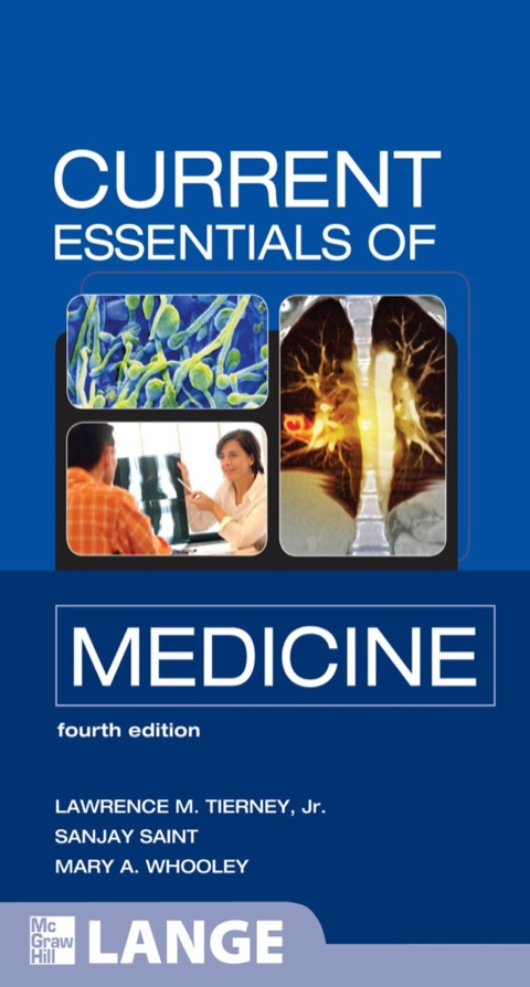 Cover image for book CURRENT Essentials of Medicine