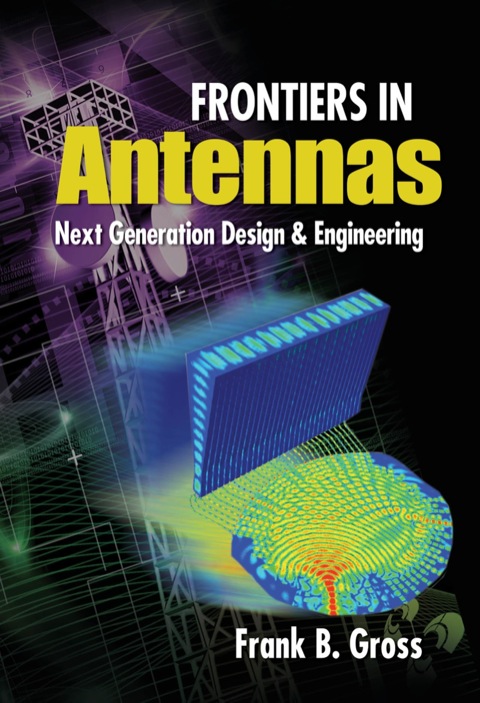 Cover image for book Frontiers in Antennas: Next Generation Design & Engineering