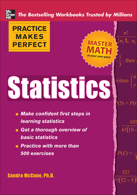 Cover image for book Practice Makes Perfect Statistics