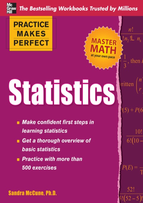 Cover image for book Practice Makes Perfect Statistics