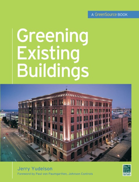 Cover image for book Greening Existing Buildings