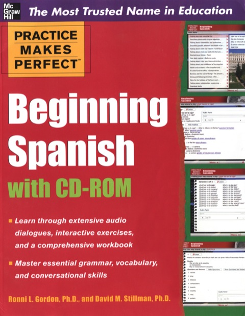Cover image for book Practice Makes Perfect Beginning Spanish