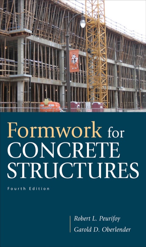 Cover image for book Formwork for Concrete Structures
