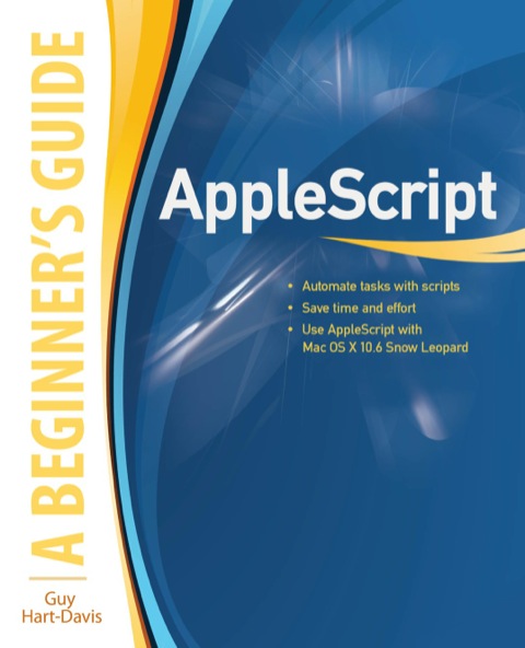Cover image for book AppleScript: A Beginner's Guide
