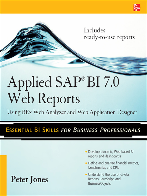 Cover image for book Applied SAP BI 7.0 Web Reports: Using BEx Web Analyzer and Web Application Designer