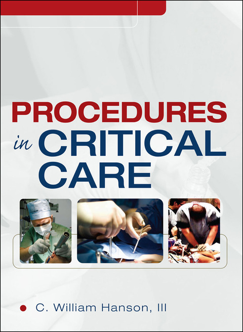 Cover image for book Procedures in Critical Care