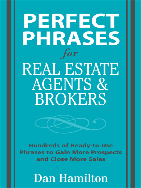 Cover image for book Perfect Phrases for Real Estate Agents & Brokers