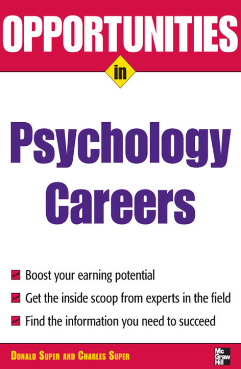 Cover image for book Opportunities in Psychology Careers