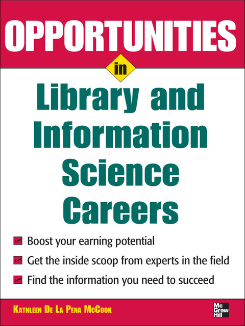 Cover image for book Opportunities in Library and Information Science