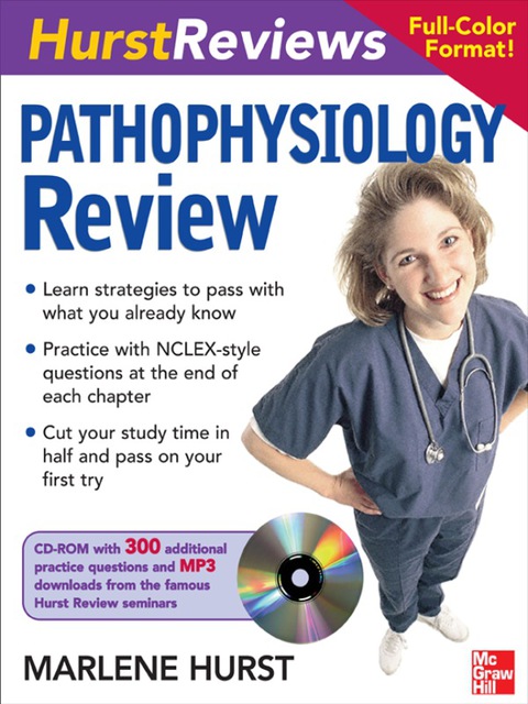 Cover image for book Hurst Reviews Pathophysiology Review
