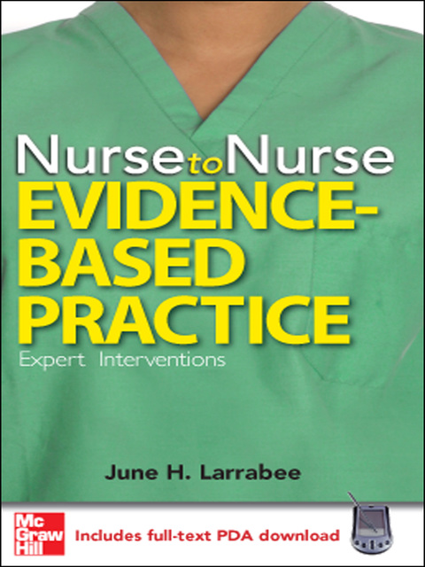 Cover image for book Nurse to Nurse Evidence-Based Practice