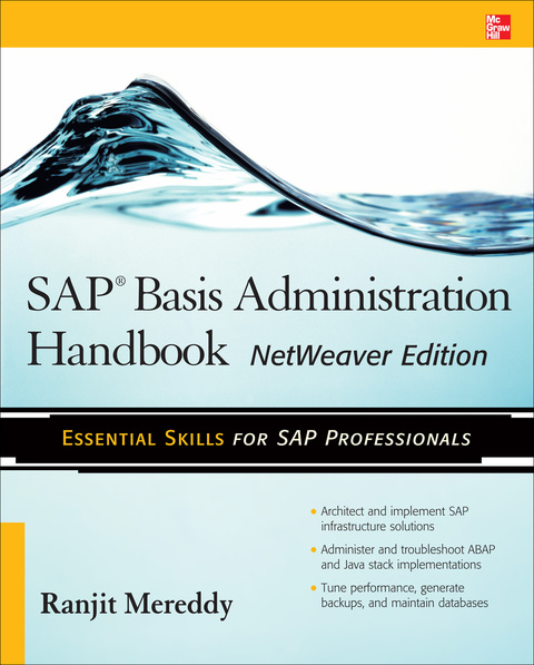 Cover image for book SAP Basis Administration Handbook, NetWeaver Edition
