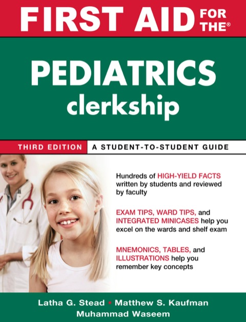 Cover image for book First Aid for the Pediatrics Clerkship