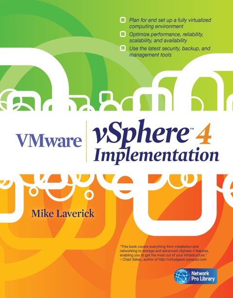 Cover image for book VMware vSphere 4 Implementation