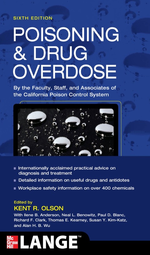 Cover image for book Poisoning and Drug Overdose
