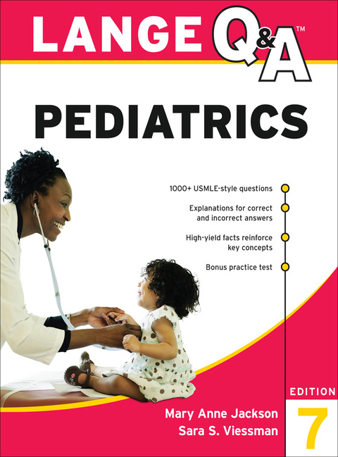 Cover image for book LANGE Q&A Pediatrics, Seventh Edition