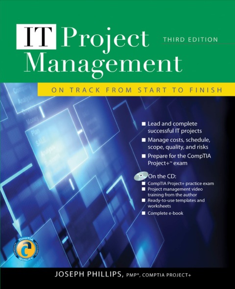 Cover image for book IT Project Management: On Track from Start to Finish