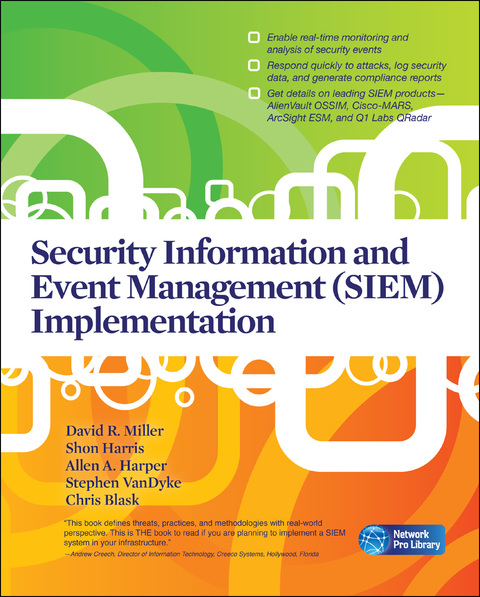 Cover image for book Security Information and Event Management (SIEM) Implementation