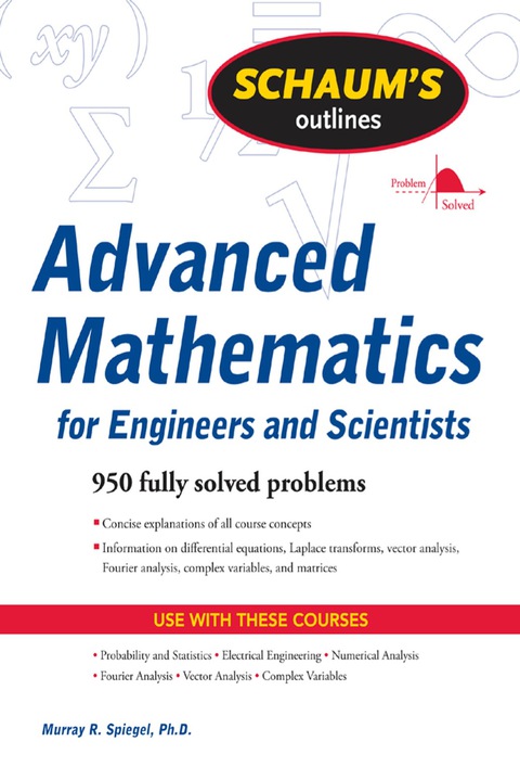 Cover image for book Schaum's Outline of Advanced Mathematics for Engineers and Scientists