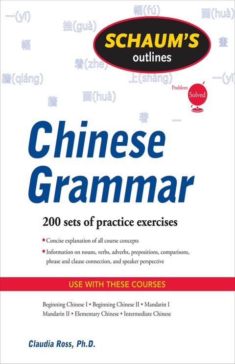 Cover image for book Schaum's Outline of Chinese Grammar
