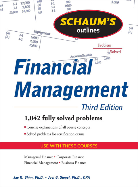 Cover image for book Schaum's Outline of Financial Management