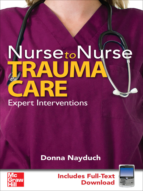 Cover image for book Nurse to Nurse Trauma Care