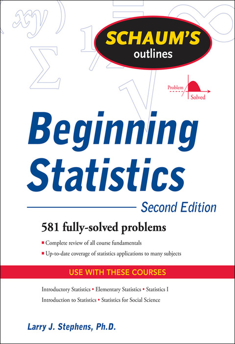 Cover image for book Schaum's Outline of Beginning Statistics, Second Edition
