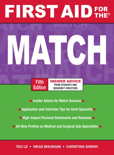 Cover image for book First Aid for the Match